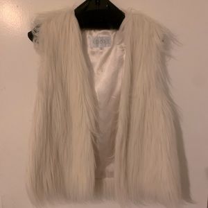 ADORE Fur Vest Size XL Color OffWhite